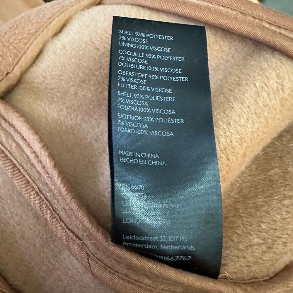 Free People Terra Cotta Tan Mari Solid Blazer - Picture 9 of 9